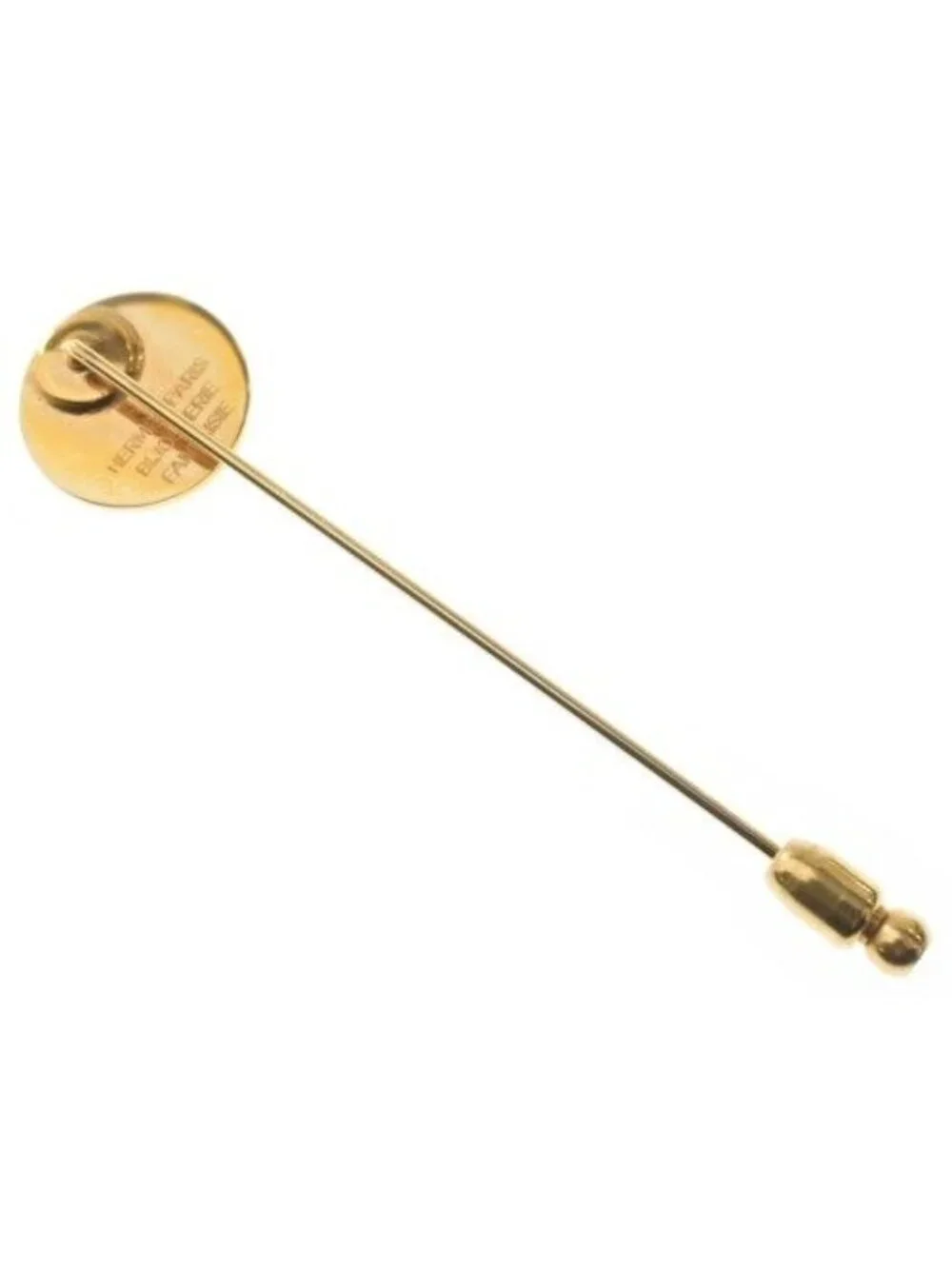 Hermes Brooch Corsage Gold